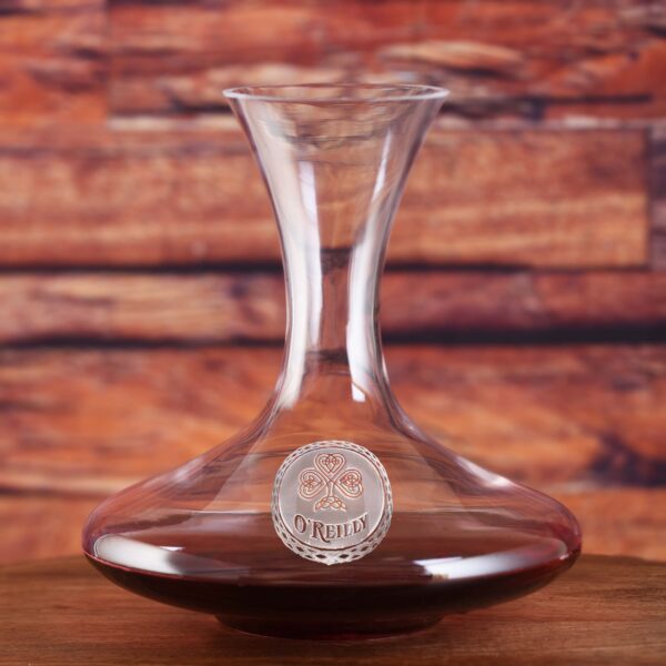 Loniqs Irish Inspired Wine Decanter – Elegant Celtic Glassware - Image 2