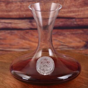Loniqs Irish Inspired Wine Decanter – Elegant Celtic Glassware