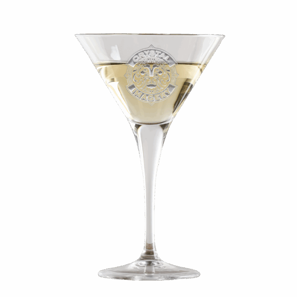 Loniqs Custom Logo Martini Glass – Wholesale Engraved Bormioli Crystal